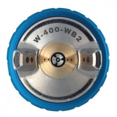 Pistol de vopsit, Anest Iwata W-400 WB1 / WB2 Classic Plus - vopsea pe baza de apa, cupa plastic 600 ml, duza la alegere [2]