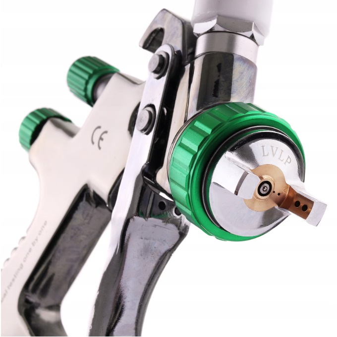Pistol de vopsit, Auarita 898-2 LVLP, cana plastic 600 ml, consum aer 254 - 311 l/min, duza 1.3 mm [3]