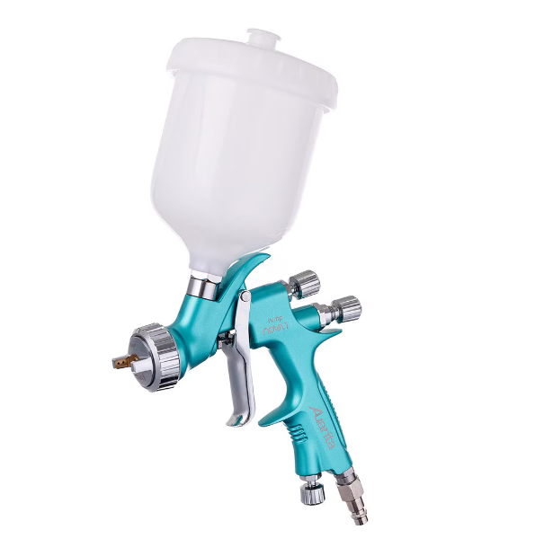 Pistol de vopsit, Auarita NOVA 1 LVMP, cana plastic 600 ml, consum aer 250 - 310 l/min, duza 1.8 mm [1]
