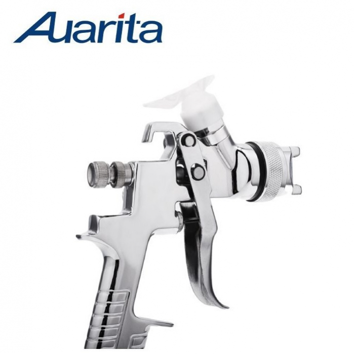 Pistol de vopsit, Auarita H827, cana plastic 600 ml, duza la alegere, consum aer 170-300 l/min [2]