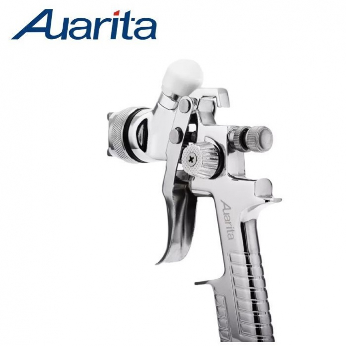 Pistol de vopsit, Auarita H827, cana plastic 600 ml, duza la alegere, consum aer 170-300 l/min [3]