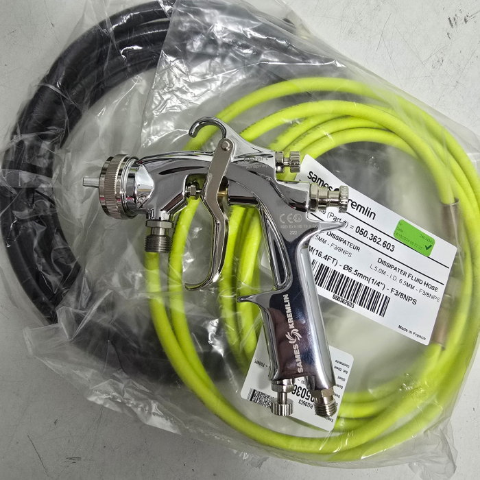Pistol de vopsit cu prezurizare, Sames Kremlin FSTART P HVLP, duza la alegere, consum aer 322 l/min [3]