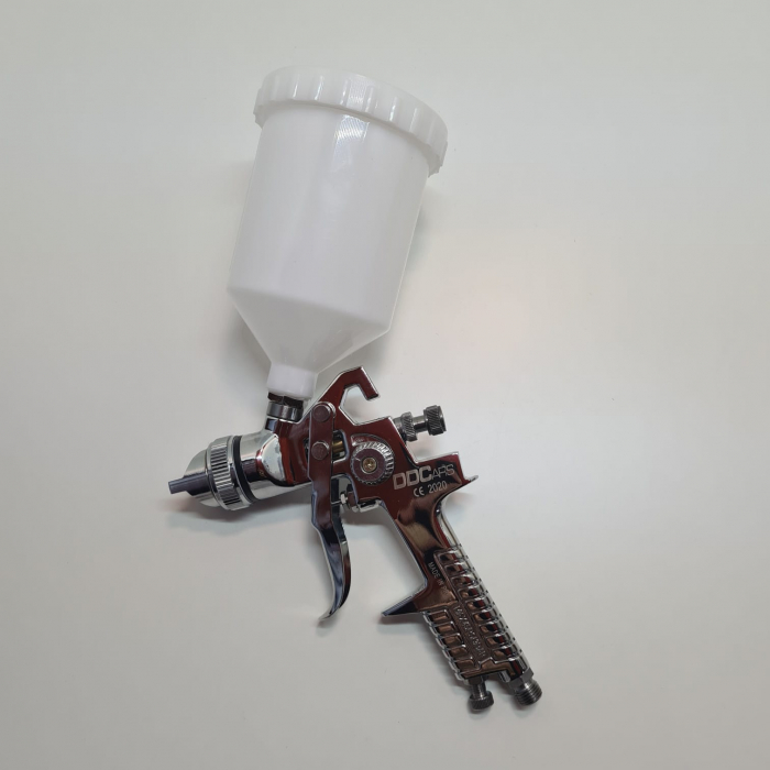 Pistol de vopsit, DDCars HVLP H-827, cana 600 ml, duza la alegere, consum aer 170-300 l/min [2]