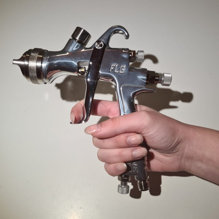 Pistol de vopsit DeVilbiss FLG-G5, cupa plastic 560 ml, disponibil diferite duza, consum aer 277 l/min [5]