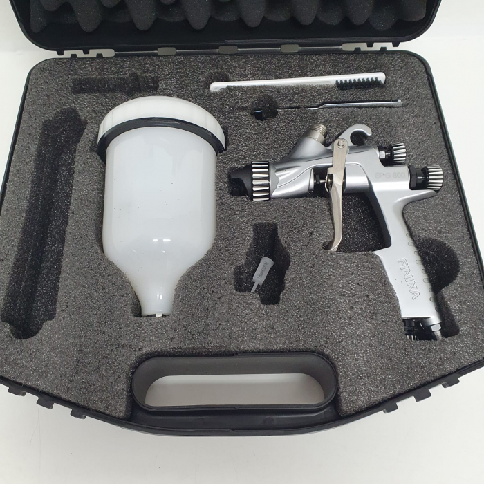 Pistol de vopsit, Finixa SPG 800, cupa plastic 600 ml, consum aer 280 l/min pentru Vopsea, duza 1.3 mm [3]