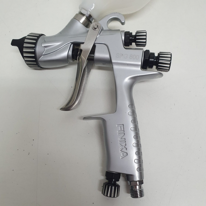 Pistol de vopsit, Finixa SPG 800, cupa plastic 600 ml, consum aer 280 l/min pentru Vopsea, duza 1.3 mm [8]