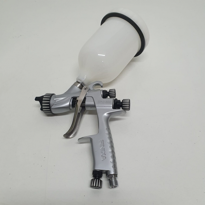 Pistol de vopsit, Finixa SPG 800, cupa plastic 600 ml, consum aer 280 l/min pentru Vopsea, duza 1.3 mm [7]