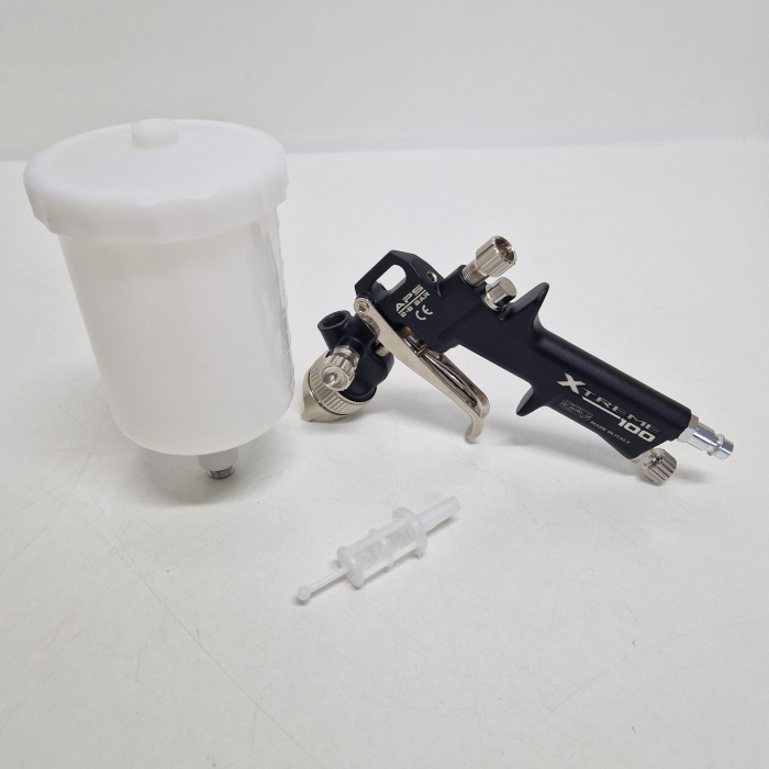 Pistol de vopsit, GAV EXTREME, cupa plastic 600 ml, duza la alegere, consum aer incepand cu 150 l/min [5]