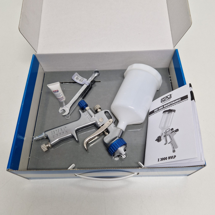Pistol de vopsit, GAV Z3000, cupa plastic 650 ml, duza 1.2 mm, consum aer incepand cu 150 l/min [2]