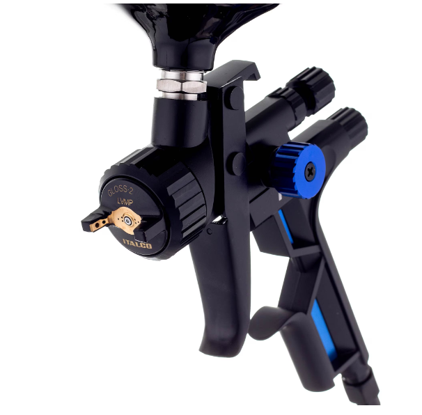 Pistol de vopsit, Italco Gloss2 LVMP, cupa plastic 600 ml, duza 1.3 mm, consum aer incepand cu 250 l/min [5]