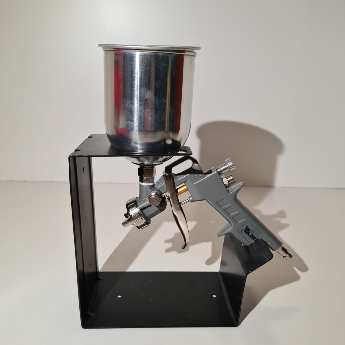 Pistol de vopsit, Matrix 573149, cana metalica 600 ml, duza 1.2, 1.5 si 1.8 mm, consum aer 75 - 230 l/min [7]