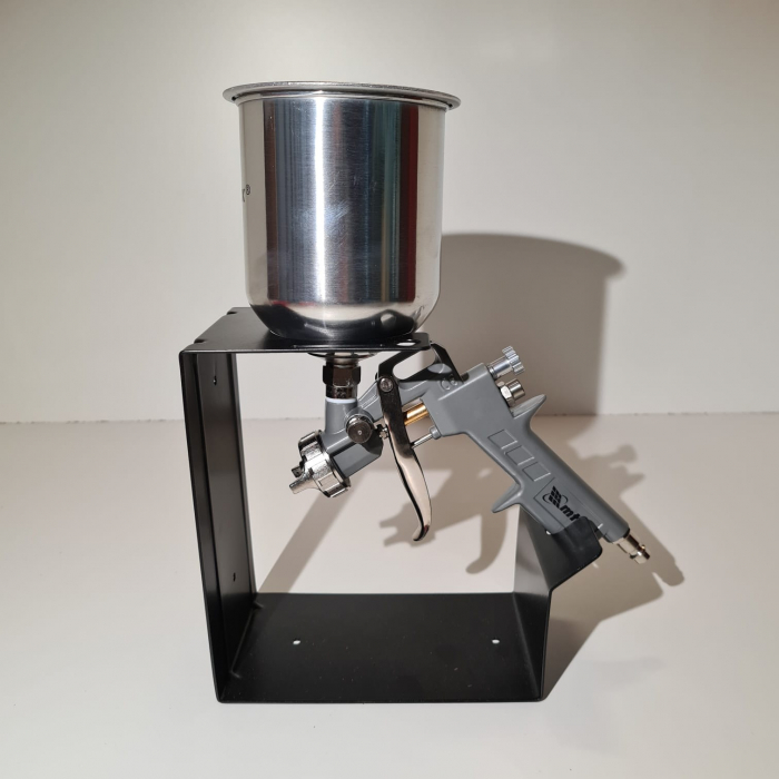 Pistol de vopsit, Matrix 573159, cana metalica 1 litru, duza 1.2, 1.5 si 1.8, consum aer 75- 230 l/min [6]
