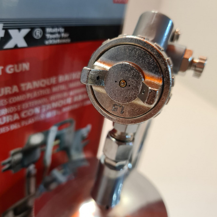 Pistol de vopsit, Matrix 573179, cana jos metalica 750 ml, duza 1.2, 1.5 si 1.8 mm [5]