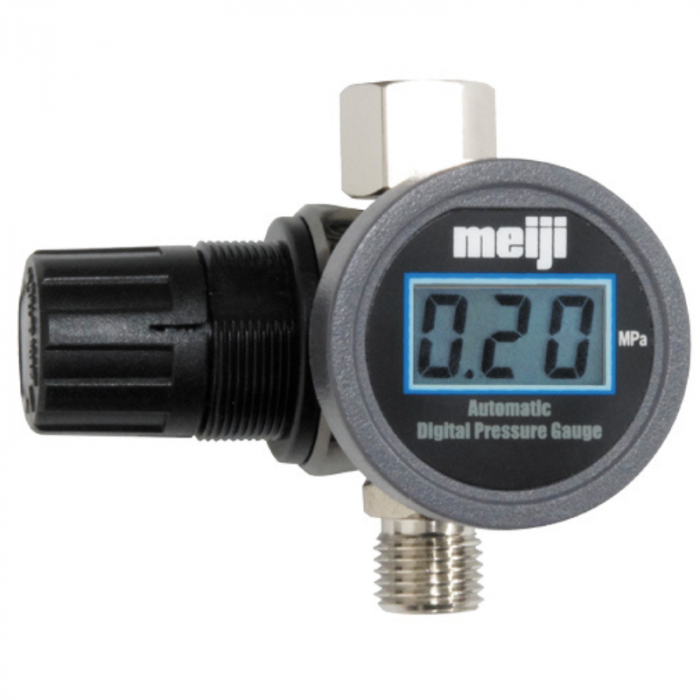Regulator de presiune aer, Meiji MARD, cu manometru digital [1]