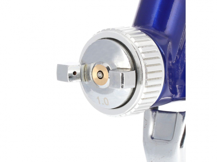 Pistol de vopsit pentru retus, Airpress 45102, cana plastic 125 ml, duza la alegere, consum aer 29-99 l/min [3]