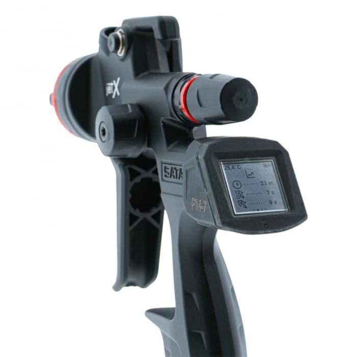 Pistol de vopsit, SATAjet® Jet X Digital Pro, model HVLP pentru vopsea ori RP pentru lac, duza la alegere (fara cana) [11]