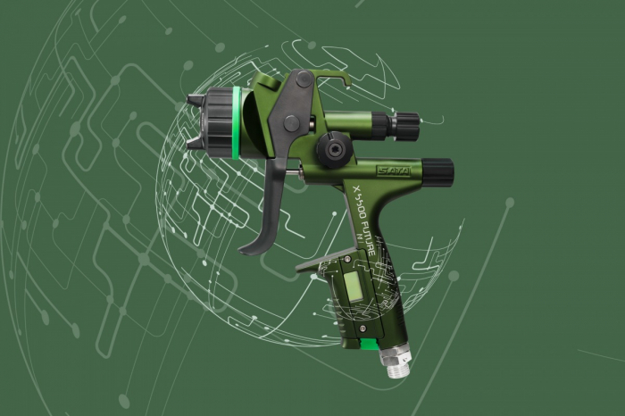 Pistol de vopsit, SATAjet® X 5500 Future, HVLP digital pentru vopsea RPS (fara cana) duză tip O, Editie Limitata [4]