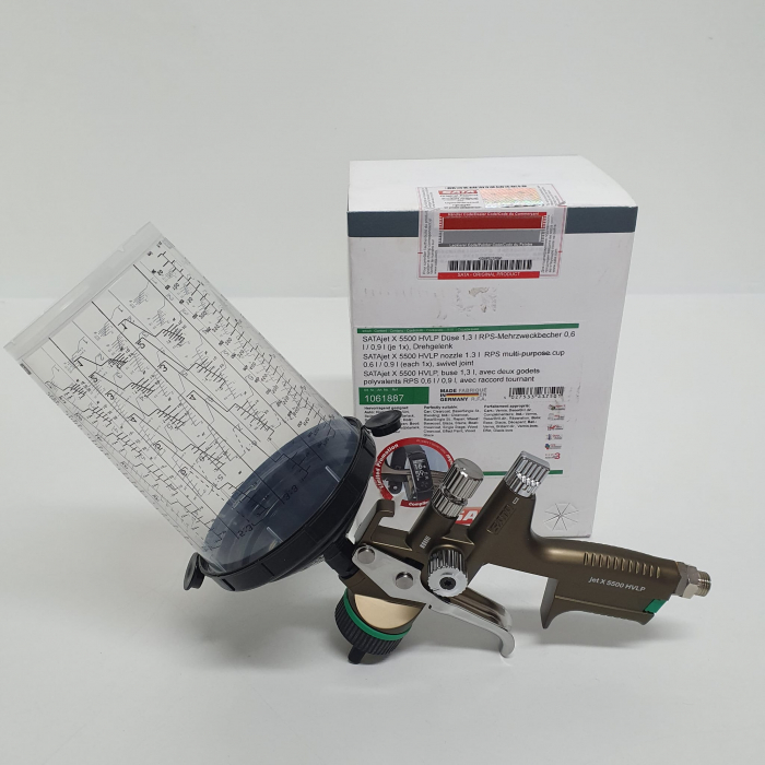 Pistol de vopsit SATAjet® X 5500 HVLP pentru vopsea RPS (fara cana) duză tip I [6]