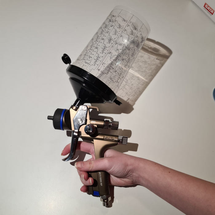 Pistol de vopsit SATAjet® X 5500 RP pentru lac RPS (fara cana) duză tip O [5]