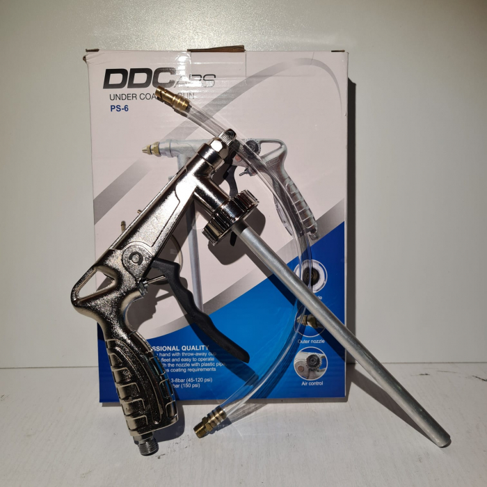 Pistol insonorizant, DD Cars PS-6, pentru aplicat insonorizant sau ceara cavitati, contine furtun 33 cm [2]