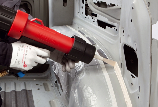 Pistol mastic pneumatic, Henkel POWERLINE II, profesional pentru pulverizat masticuri in cartuse [2]