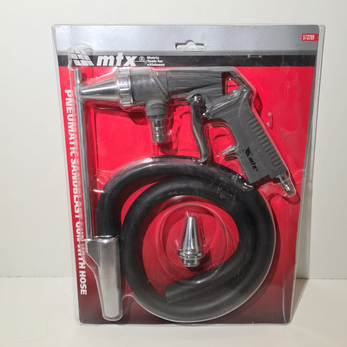 Pistol pentru sablat, Matrix  573289, cu furtun si  duza de rezerva [2]