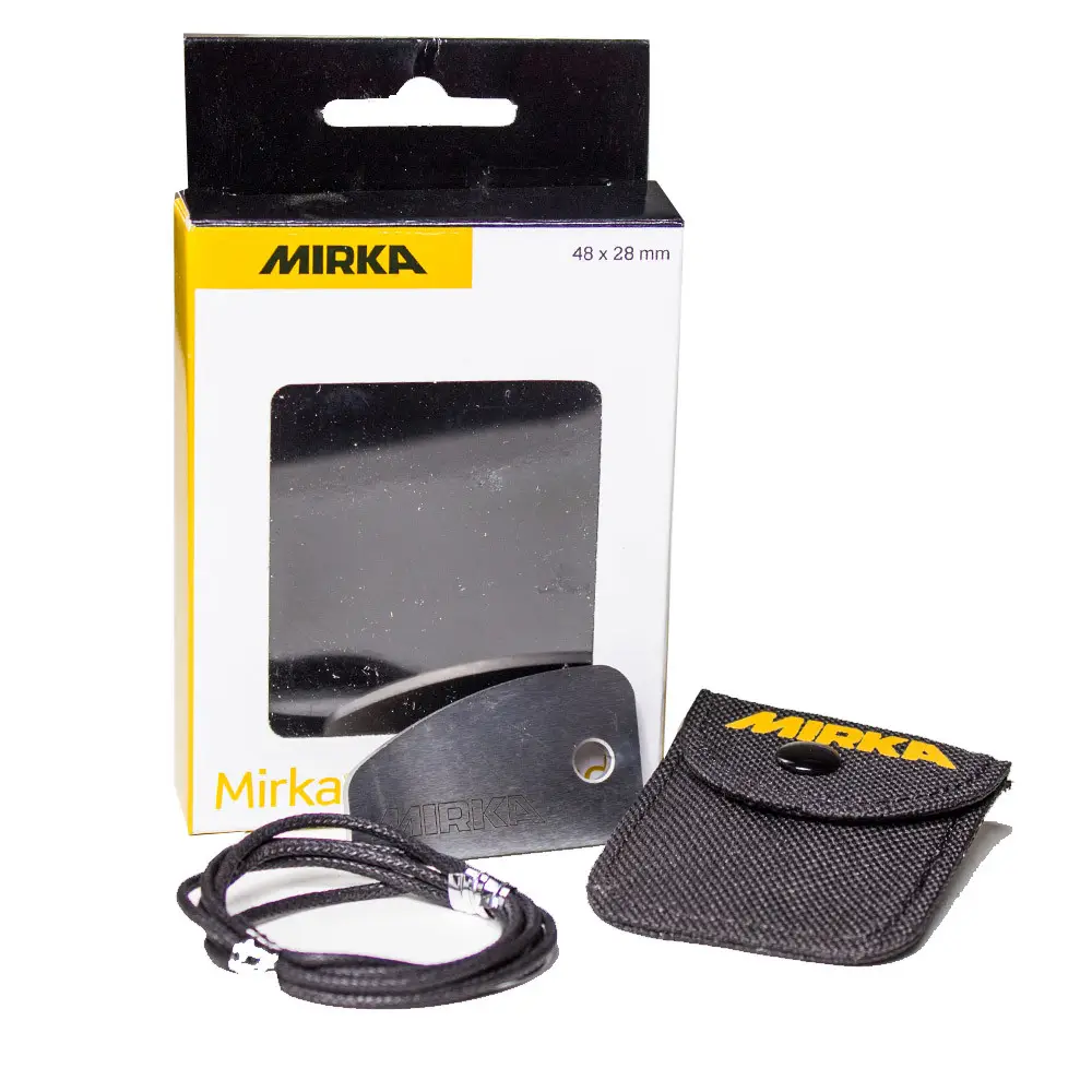 Placuta pentru reziduuri, Mirka ​​​​​​​Shark Blade 48x28mm CrN 7872000111, pentru imperfectiuni, vopsea uscata [3]