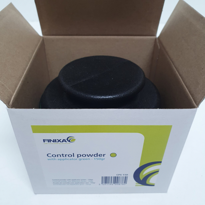 Praf de control, Finixa CPS 150, contine burete aplicat pulbere de control, culoare verde, 150 grame [6]