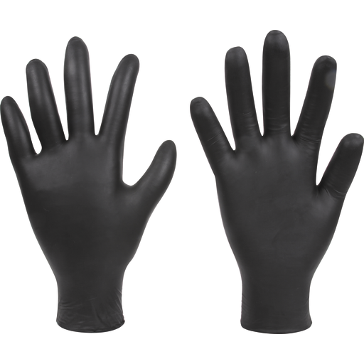 Manusi nitril, Forch 5405 260 X, foarte rezistente, culoare neagra, grosime 0.12 mm, cutie 100 buc [1]