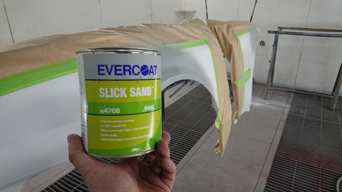 Primer / Fuller cu rășini poliesterice hibride Premium, Evercoat® Slick Sand, uscare rapida, diferite gramaje [3]