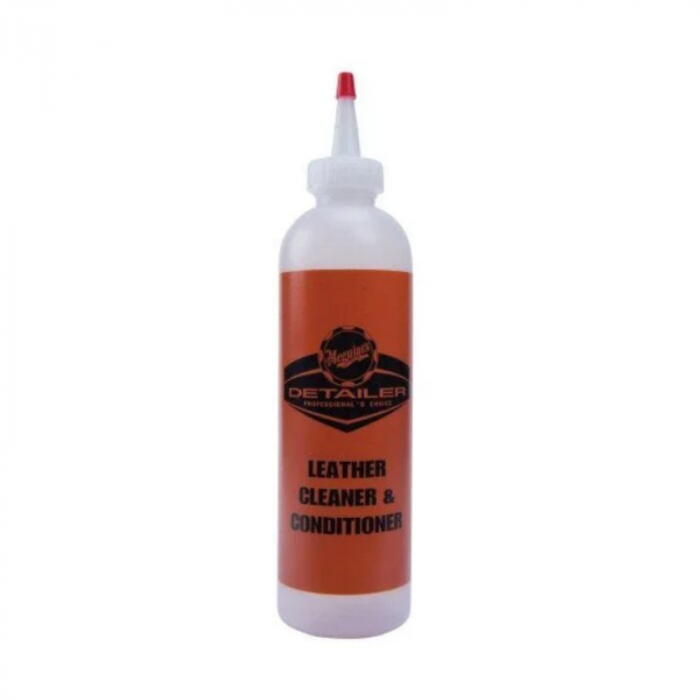 Recipient, Meguiar's D20180P Leather Cleaning & Conditioner, fara pulverizator, capacitate 355 ml [1]