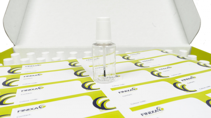 Recipient vopsea, Finixa TUB 61, cu pensula, capacitate 20 ml [2]