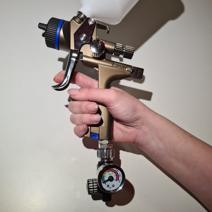 Regulator de presiune aer cu manometru mecanic, Finixa SPG 920, montare pe furtun, cupla 1/4, maxim 10 bar [3]