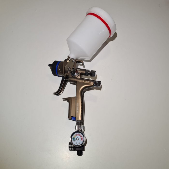 Regulator de presiune aer cu manometru mecanic, Finixa SPG 920, montare pe furtun, cupla 1/4, maxim 10 bar [4]