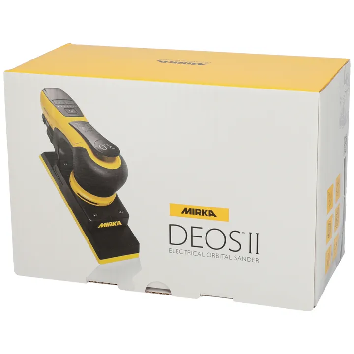 Rindea electrica, Mirka® DEOS 383CV, talpa velcro, putere 250w, talpa 70 x 198mm [10]