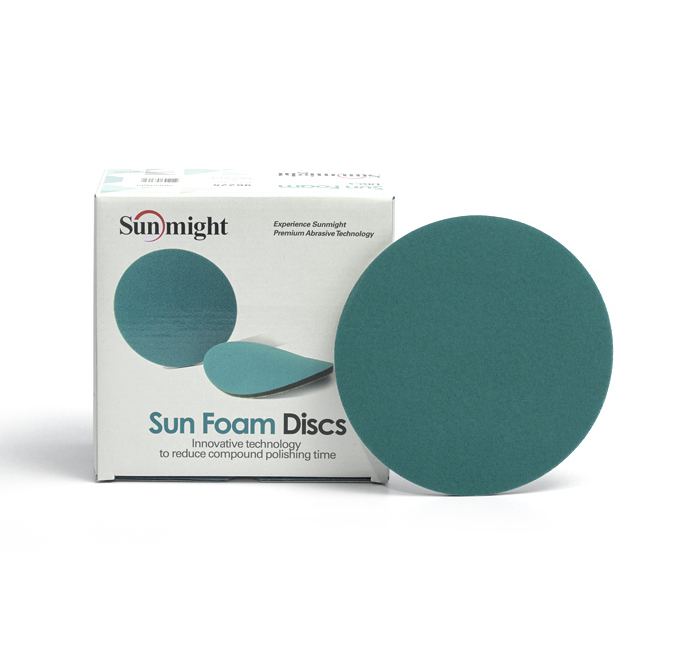 Bureti trizact, Sunmight SunFoam, diametru 75 mm [1]