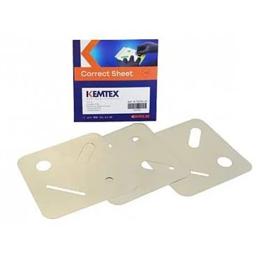 Sabloane metalice, Kemtex 14.72030-01, placute pentru corectare vopsea, set 3 bucati [2]