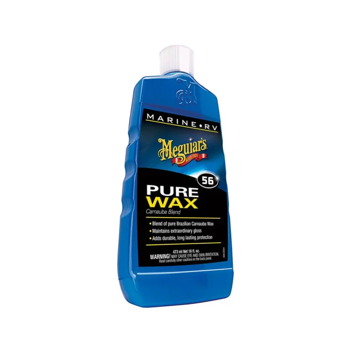 Ceara lichida, Meguiar's Marine RV Pure Wax Carnauba Blend M56, pentru ambarcatiuni, gramaj 473 ml [1]
