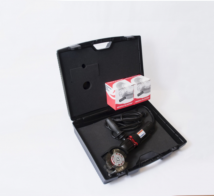 Scula electrica, Bristle Blaster® Ultimate Electric Double SE-1300-W-BMC, sablare cu perii, 2300 rpm [4]