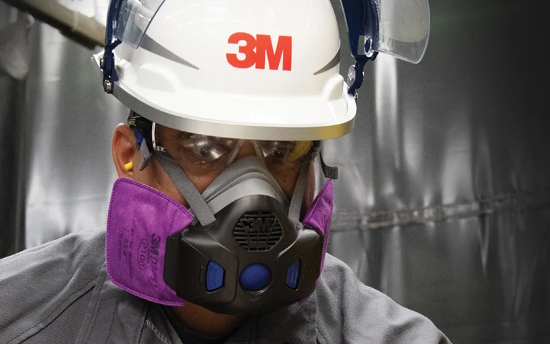 Semi-masca profesionala, 3M™ Secure Click™ HF 800SD, de protectie respiratorie, fara filtre (se comanda separat) [7]