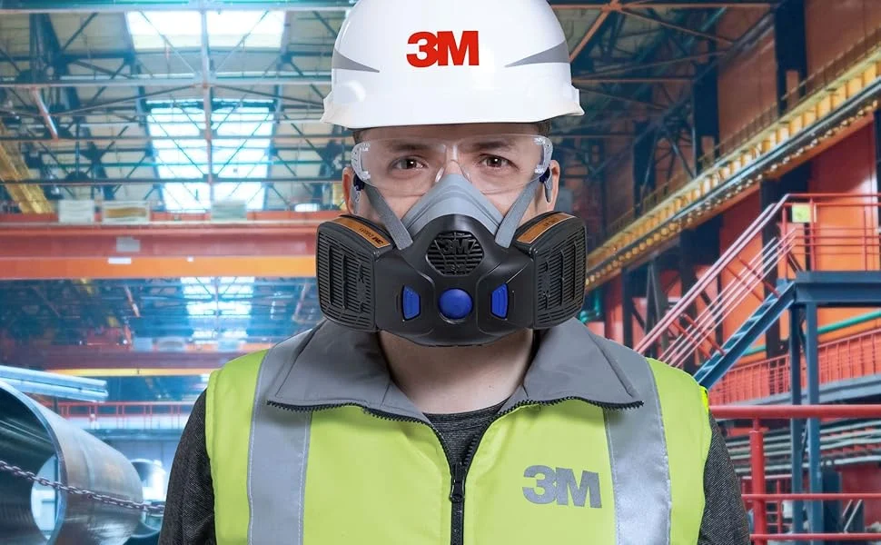 Semi-masca profesionala, 3M™ Secure Click™ HF 800SD, de protectie respiratorie, fara filtre (se comanda separat) [8]