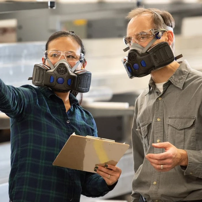 Semi-masca profesionala, 3M™ Secure Click™ HF 800SD, de protectie respiratorie, fara filtre (se comanda separat) [4]