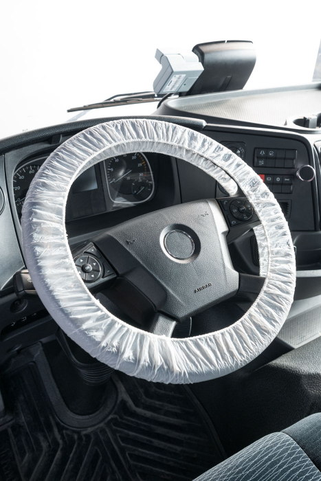 Set protectie interior camioane, Serwo Group 5990757, pachet 100 seturi 5 in 1 (scaun, volan, presuri, schimbator, frana de mana) [5]