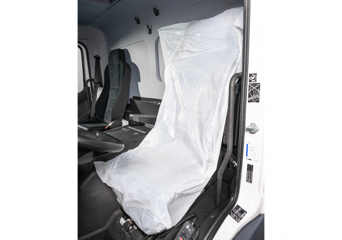 Set protectie interior camioane, Serwo Group 5990757, pachet 100 seturi 5 in 1 (scaun, volan, presuri, schimbator, frana de mana) [6]