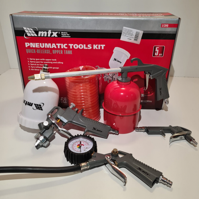 Set scule pneumatice Matrix 573049, 5 piese [3]