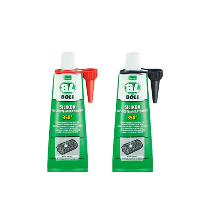 Silicon de etansare, Boll PRBL-70102, culoare rosu, termorezistent, cantitate 290 ml [1]