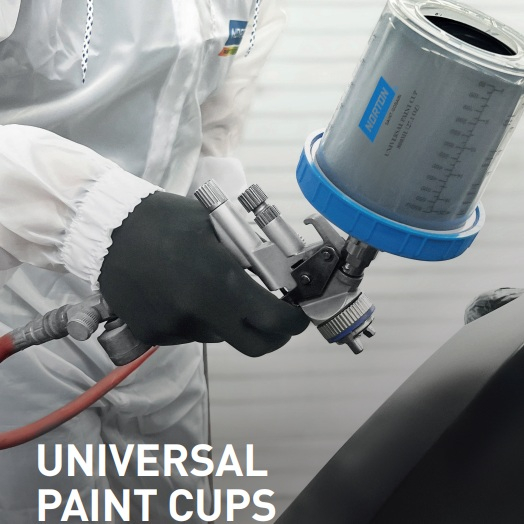 Sistem aplicat vopseaua, Norton NUPC, 50 buc pahare cu inel + 50 buc filtre [5]