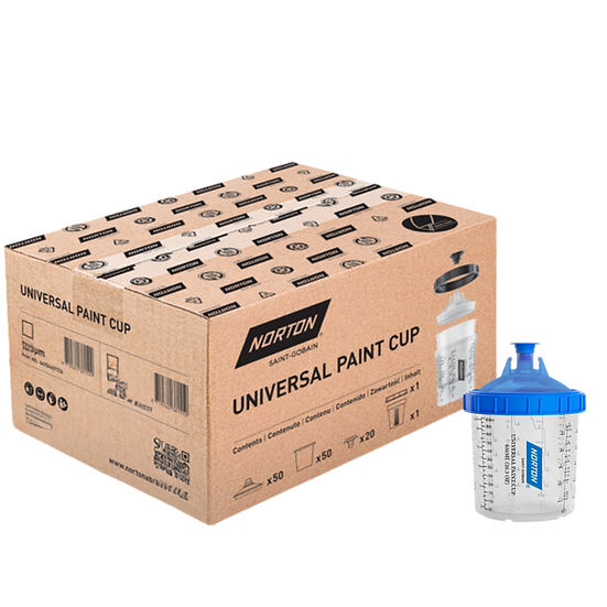 Sistem aplicat vopseaua, Norton NUPC, 50 buc pahare cu inel + 50 buc filtre [3]