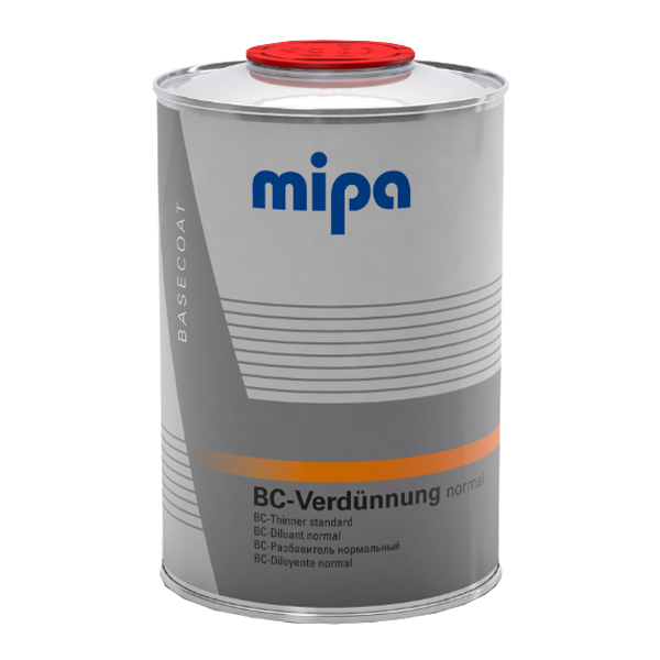 Diluant pentru baza, Mipa Basecoat Thinner, uscare lent / standard, gramaj 1 / 5 litri [2]