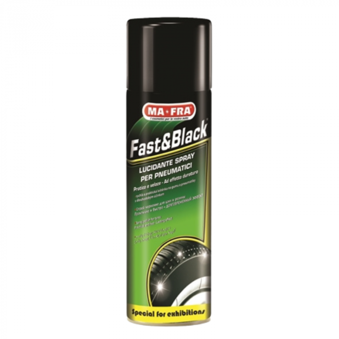Spray silicon, Ma-Fra H0283MA, negru pentru anvelope, gramaj 500 ml [1]